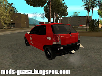 Fiat Palio 2006 Bombeiros - RS para GTA San Andreas